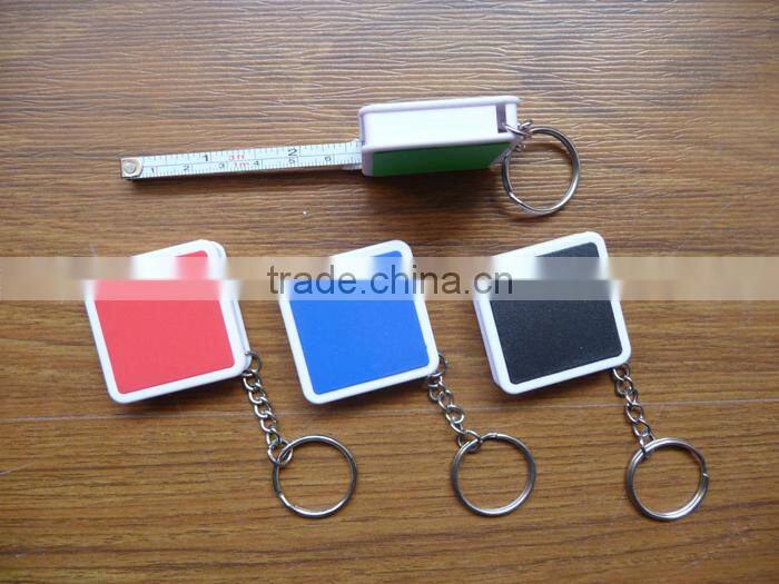 new style promotional square mini retractable tape measure