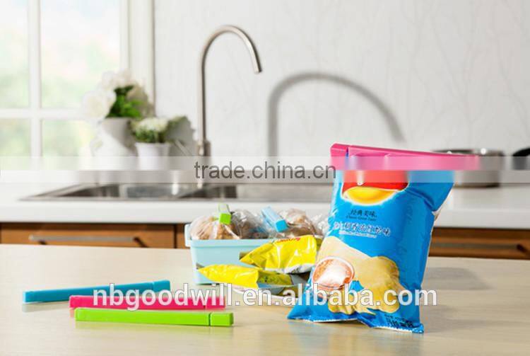 16cm sealing clip, plastic sealing clip, can be printed logo , sealing clip