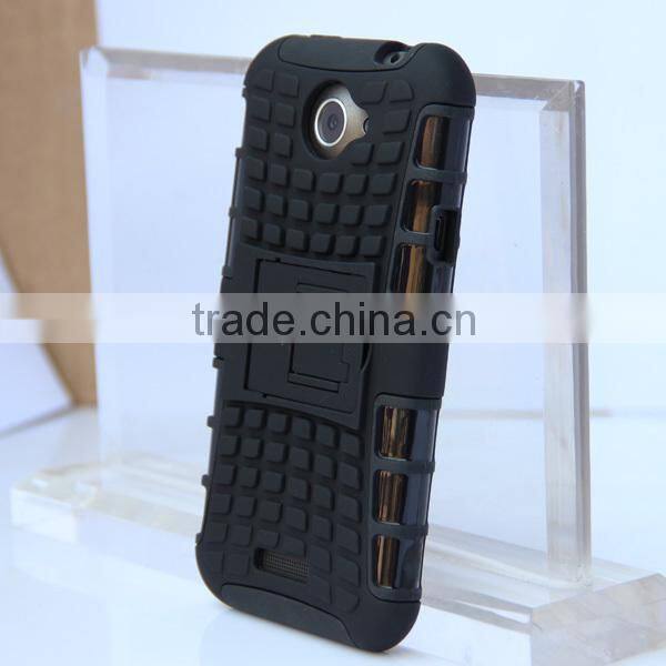 Particular design Tough hard smart Shockproof Armor Cover case rugged heavy duty Case Dual Layer for HTC ONE