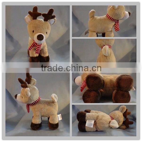 funny soft elk reindeer best toys for 2016 christmas gift