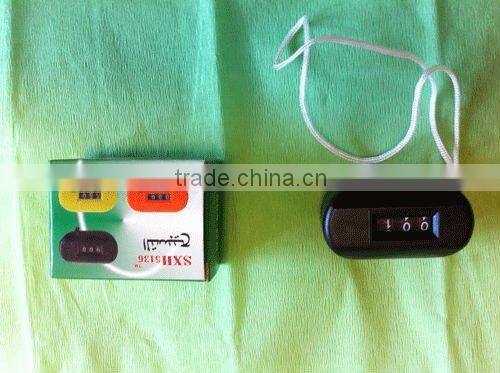 3 digit colorful plastic lovely black mechanical hand tally counter