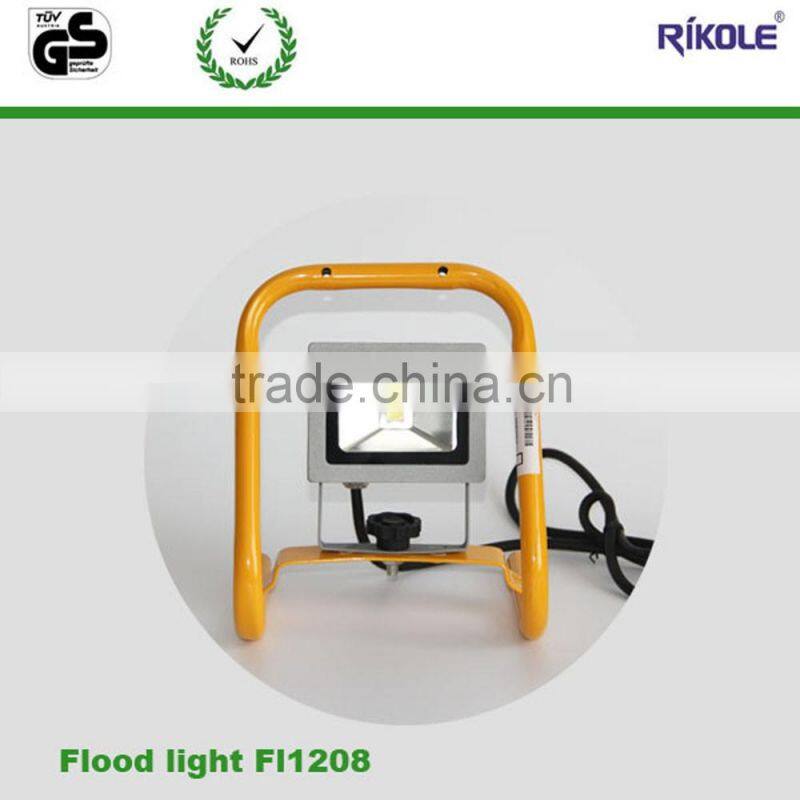 10W twin head outdoor led flood light with adjustable tripod