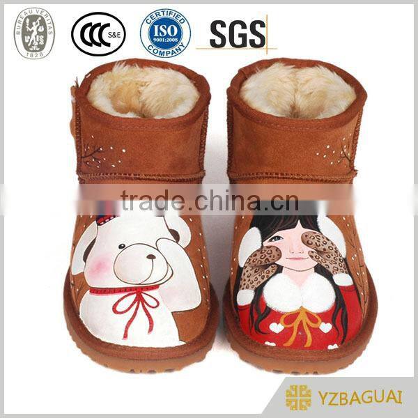 Colorful Snow Boot For Woman