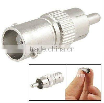 BNC Female to RCA Male Adaptor for CCTV Camera