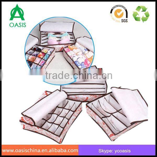 Non-woven Fabric underwear organizer box Closet Organizer Cabinet Box for 12 towel