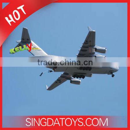 C17 2.4G Dropping Parachutes Brushless 6 Channel EPO Foam RC Plane