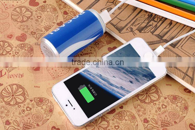 Smart Creative Mini Coke Cans Portable USB Power Bank Charger Best Corporate Gifts