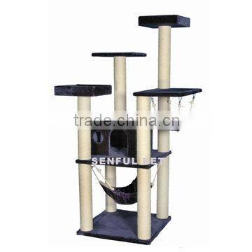 SCF2070 Cat Furniture, Cat Tree, Cat Scrather with Sisal Post
