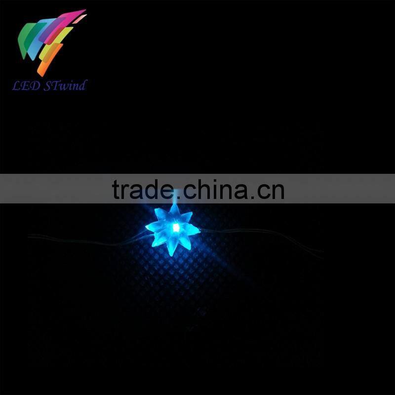 Latest Octagonal Flower LED Silver Color Copper wire string lights Fairy Lights for Christmas Holiday Lighting