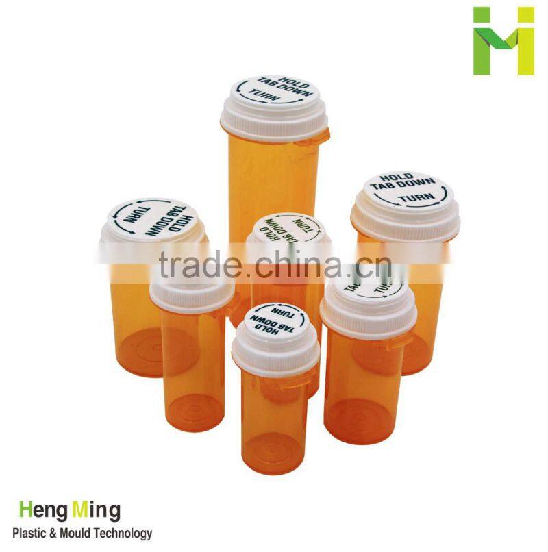 Custom plastic prescription bottle