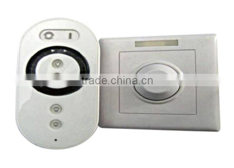 DC12V 8A ABS shell knob-prerated controller/Dimmer for led strip light