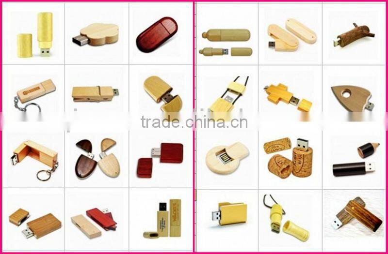 CE,FCC, ROHS 2GB wooden usb thumb drive
