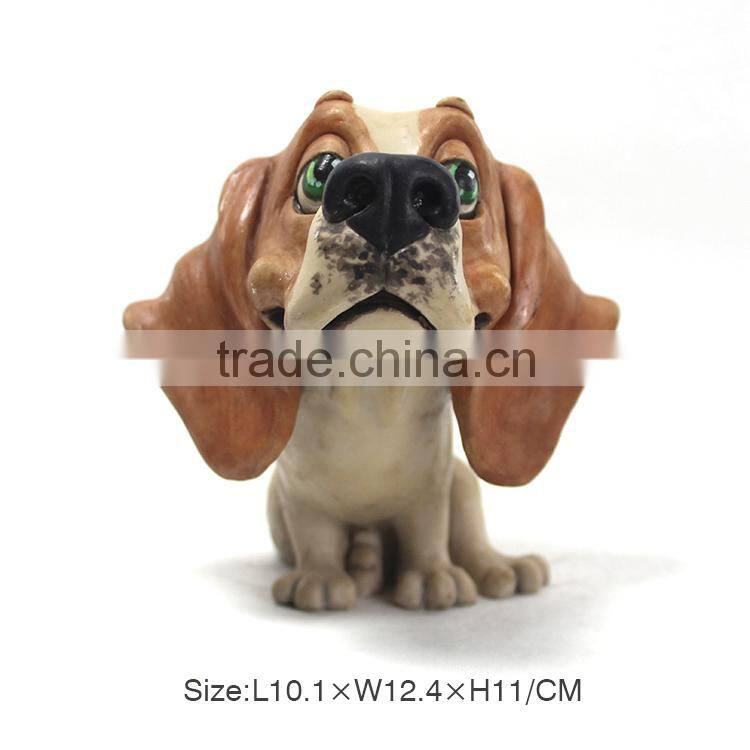 Custom Animal Dog Sculptures ,Resin Dog Statue