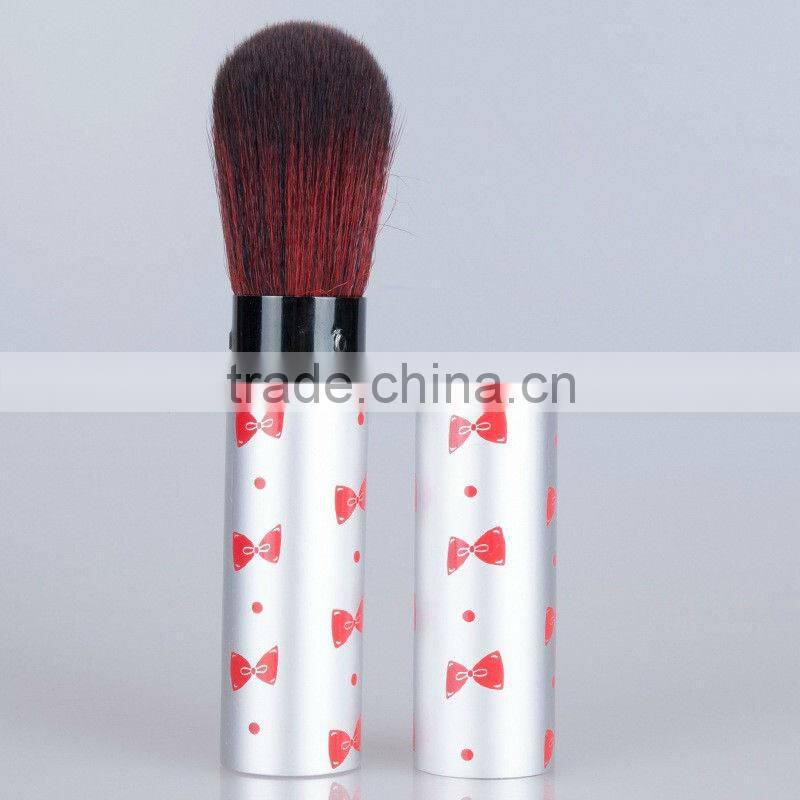 six color for choose retractable foundation makeup brushes