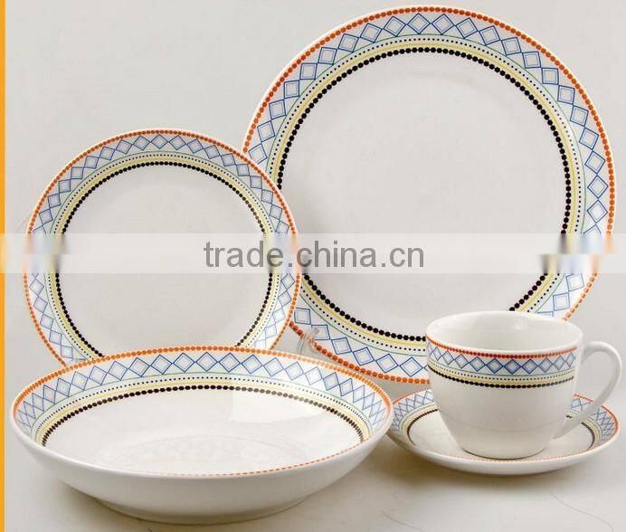 Porcelain dinnerware porcelainware dinner set
