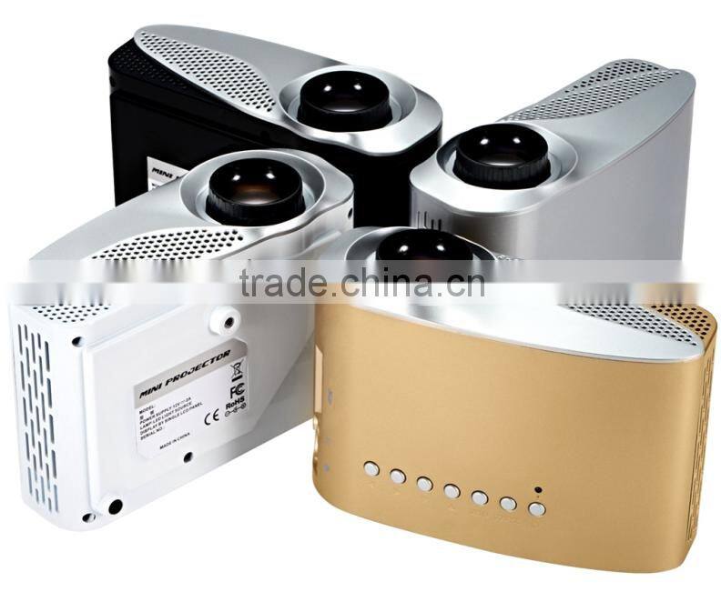 Single TFT-LCD Panel mini pocket lcd projector