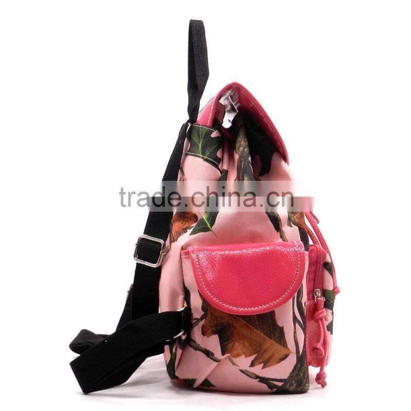 2016 china supplier american army camouflage canvas custom high quality military backpack