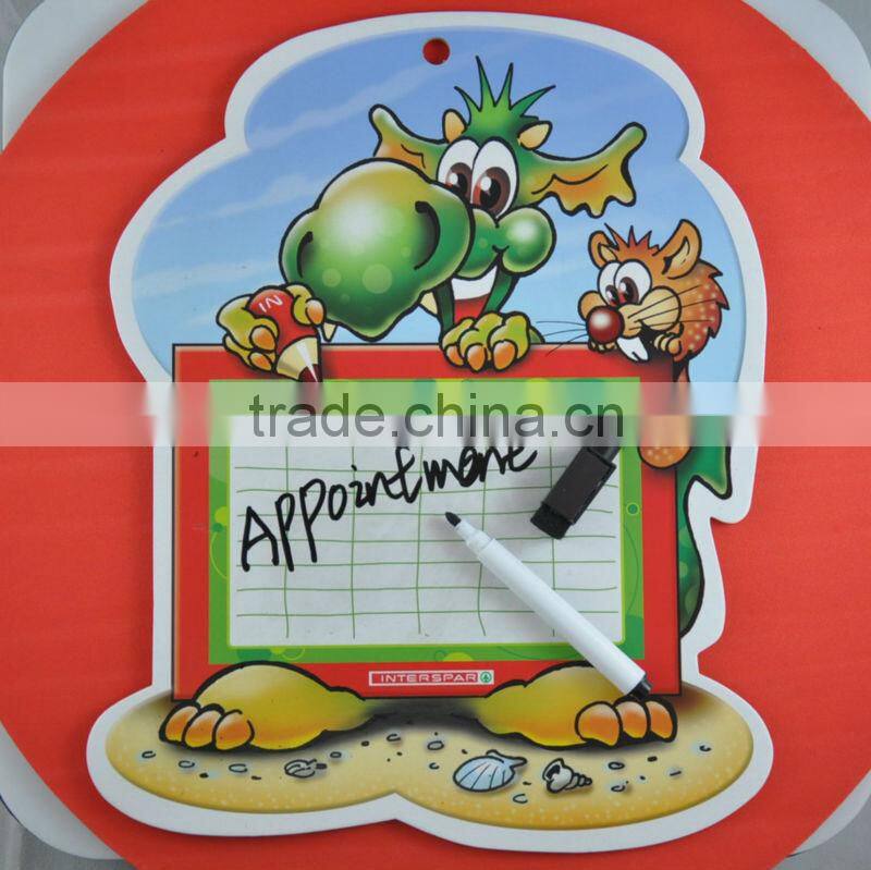 China supplier custom paper smart board kids writing board