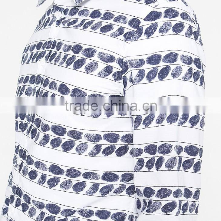 Men's Latest Fashion Printed Long Sleeve Shirts