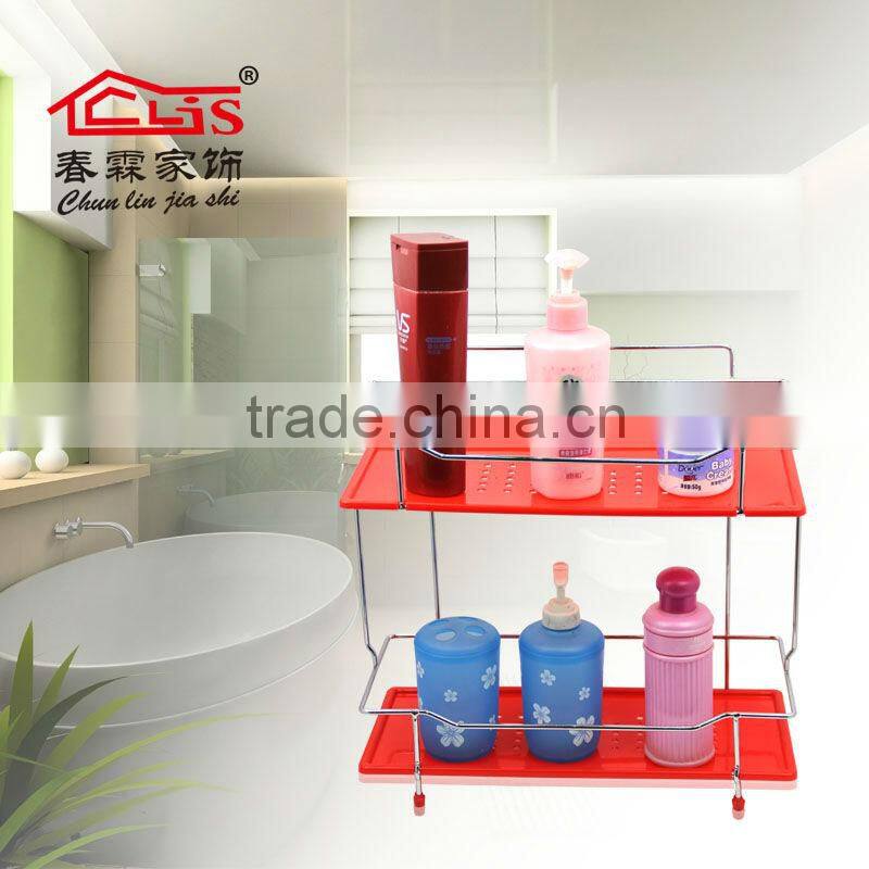 metal 2-tier bathroom rack&YW201