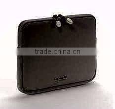 hot-saled high quality neoprene waterproofed black color business laptop bag/ laptop sleeve/pouch without handle