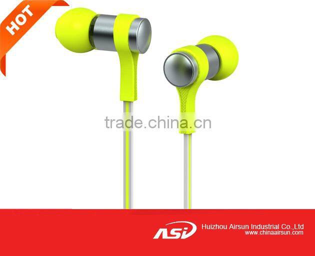 Good Sound Quality Earphone With Flat Cable