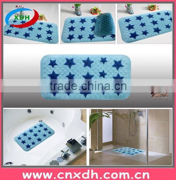 Wholesale popular design PVC anti-slip bathroom mat