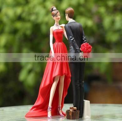 Funny couple wedding polyresin gift
