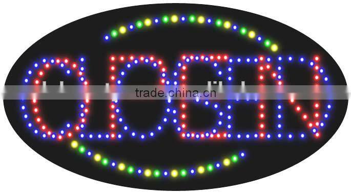Open and closed LED Sign beauty salon SPA adviterising sign for the beauty salon nail shops OEM is welcome
