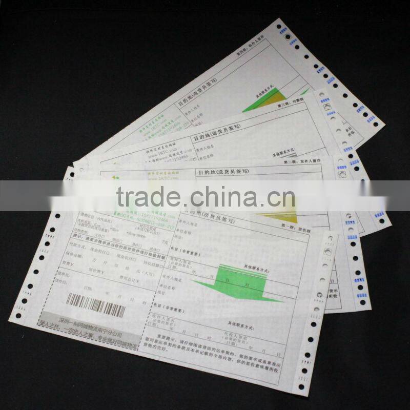 printing air consignment note template