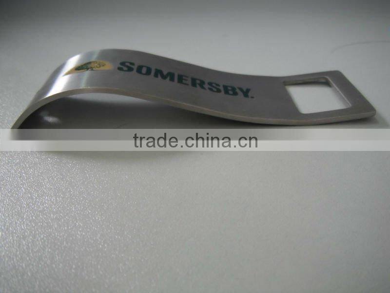 stainless steel wine corkscrew, flat bottle opener