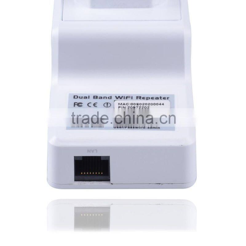 Wholesale Alibaba New Design Wireless 2.4GHz/5GHz Dual Band WIFI Signal Repeater Booster WiFi Router 300Mbps Wi Fi Adapter