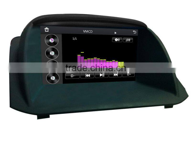 Wholesale car fm radios audio multimidea player dvd double din 7 inch car dvd player For FORD FIESTA support Phone 3G DVR SWC BT