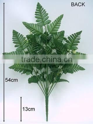 H47cm White Marguerite Daisies Artificial Flowers for Grave Decorations