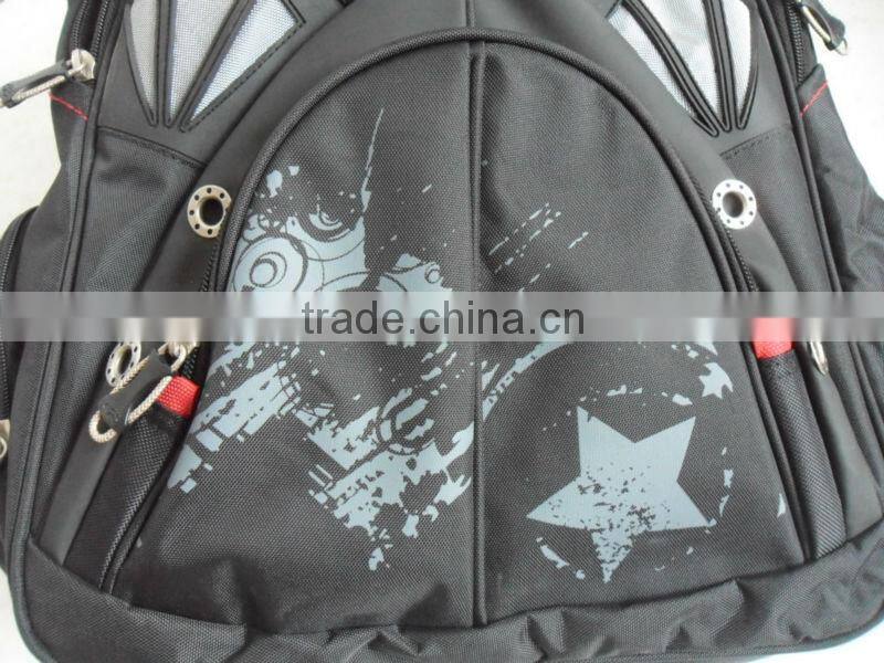 600D Polyster Simple Backpack School Bag for men /new Arrival Outdoor Use Class Bag/Low Price Promotion Backpack