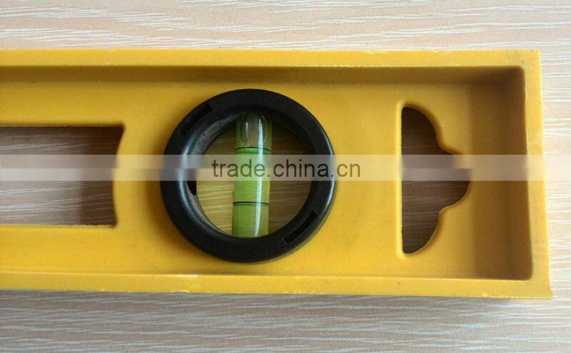 Plastic I-Beam Torpedo Water Spirit Bubble Level Ruler, measure tool