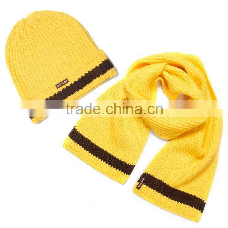 hat and scarf set