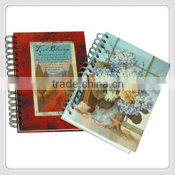 spiral notebook with different sizes