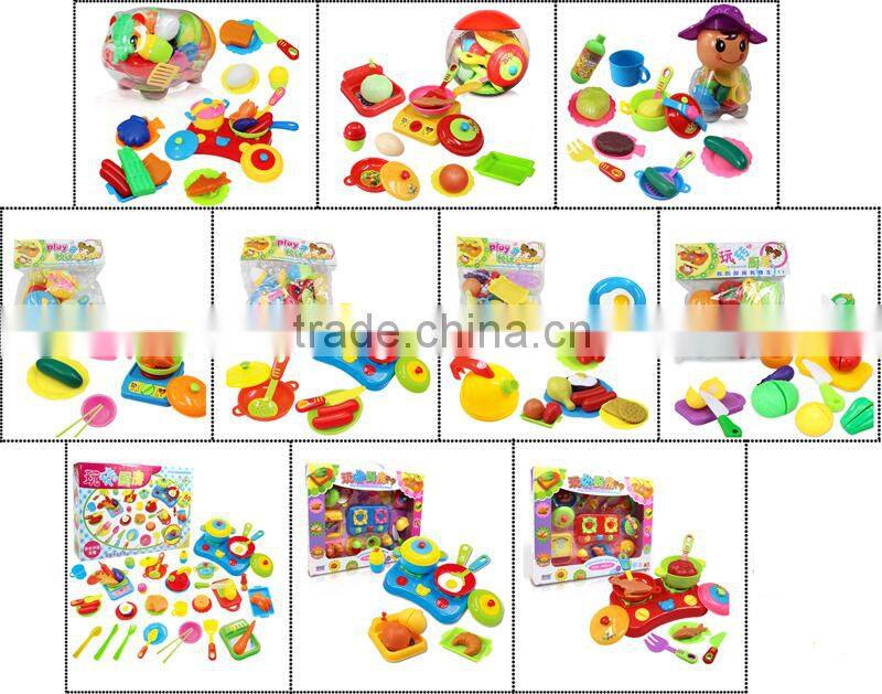 very popular!! Wholesale cheap big plastic kitchen set toy