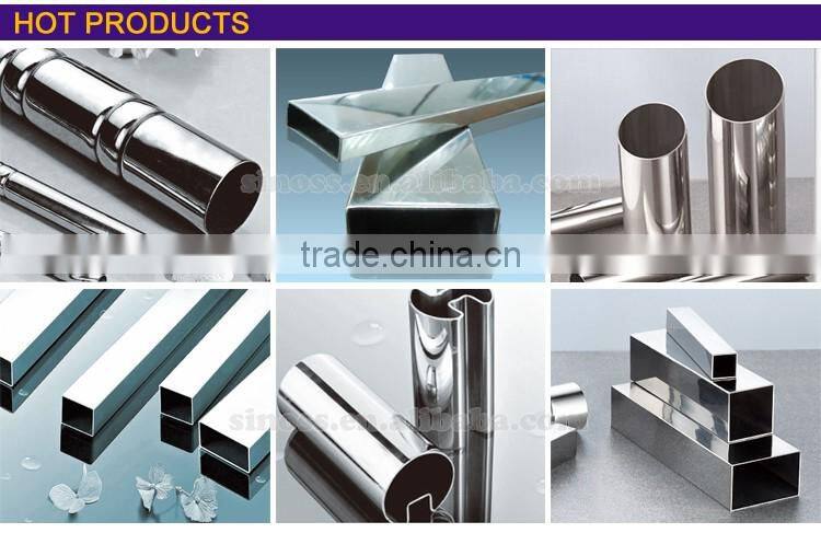 304 satin finished stainless steel welded tube