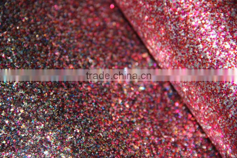 PU Glitter leather HOT SALE IN UK