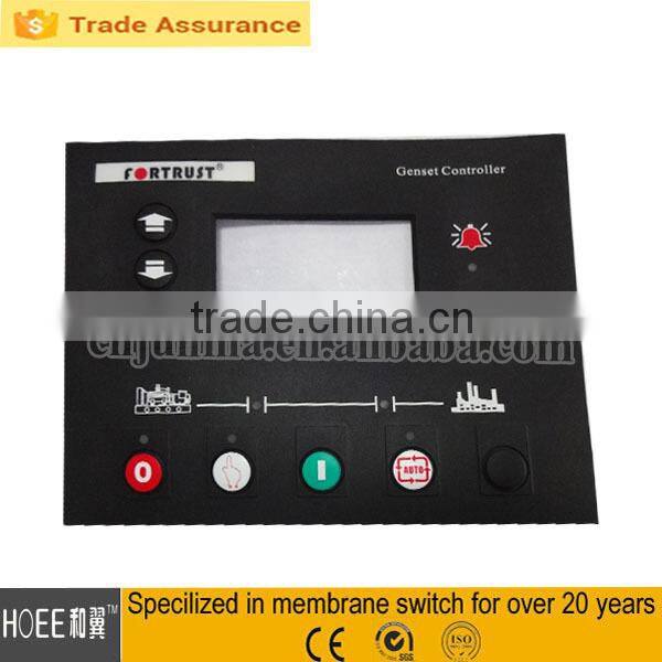 flexible printed rubber overlay silicone keypad