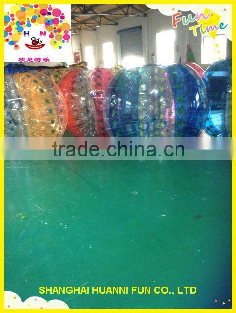 sports Amazing & excitive inflatable Glassland Zorb balls 2 Sets