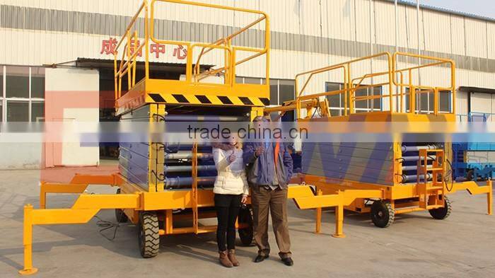 Best sale mobile scissor lift platform hydraulic mobile scissor lifter