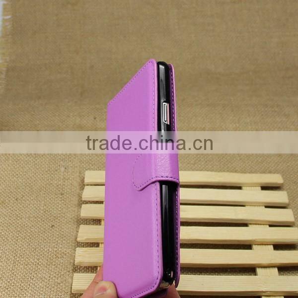 Wholesale Folio Stand Case for Samsung GALAXY Note3 N9000 PU Leather Flip Cover with Wallet
