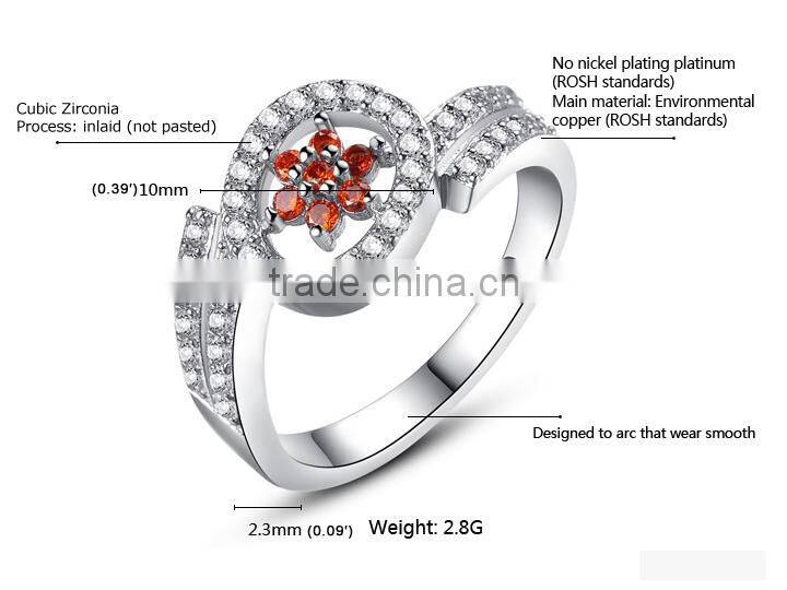 2016 New Hot Selling Ruby Star Diamond Ring Guard
