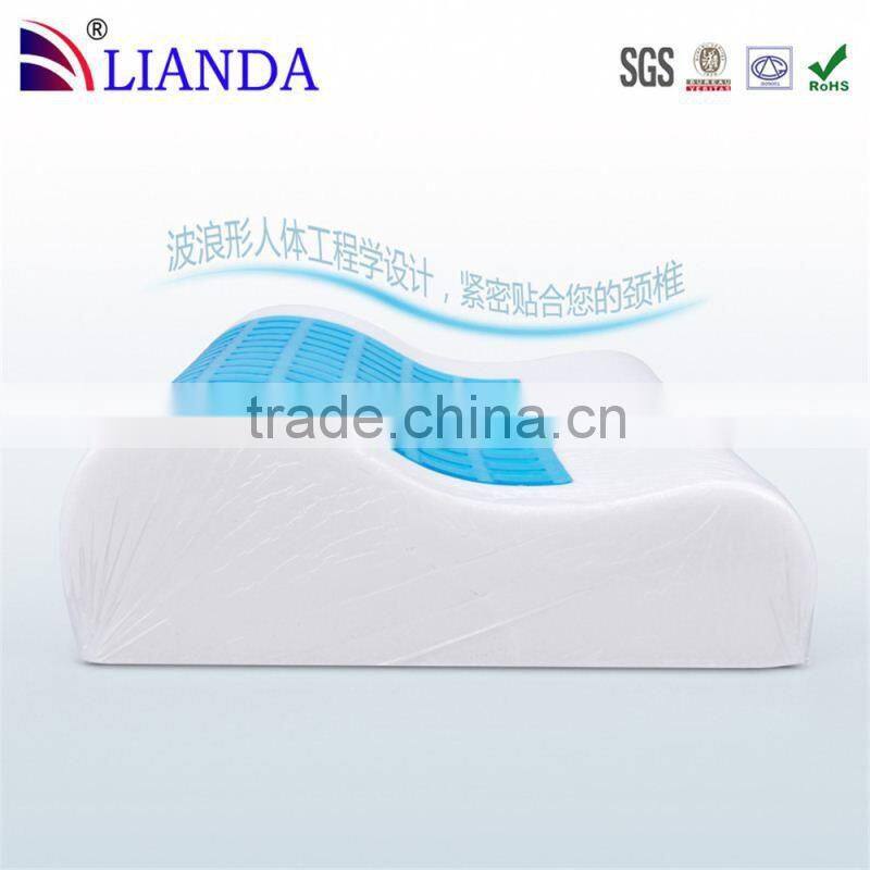 Traditional Silicone Cooling Gel Memory Foam Pillow