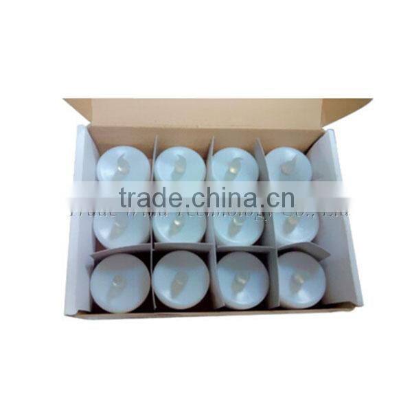 Pillar Battery Operated Candle Flameless LED Green