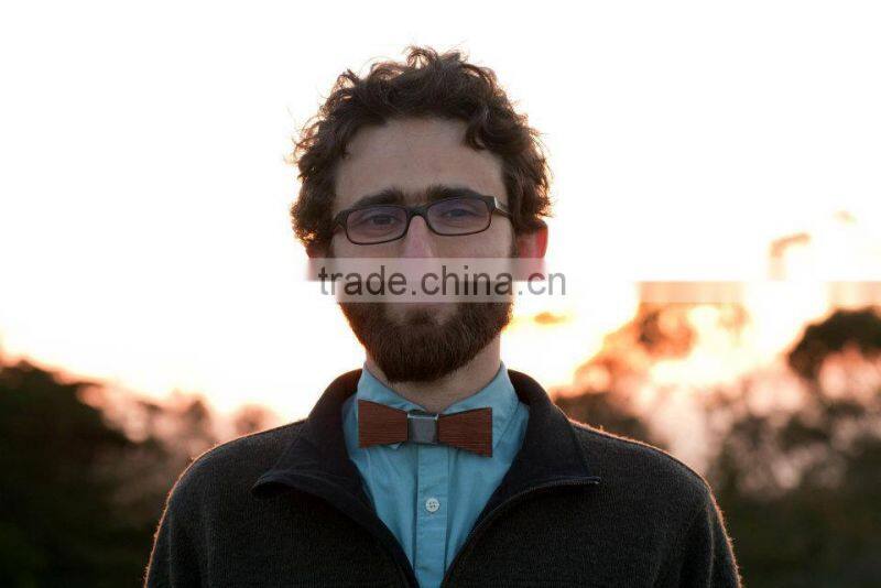 wholesale handmade fancy wooden bow tie