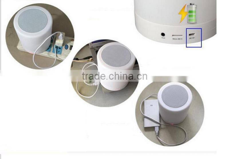 colour changing led lamp light wireless bluetooth speaker